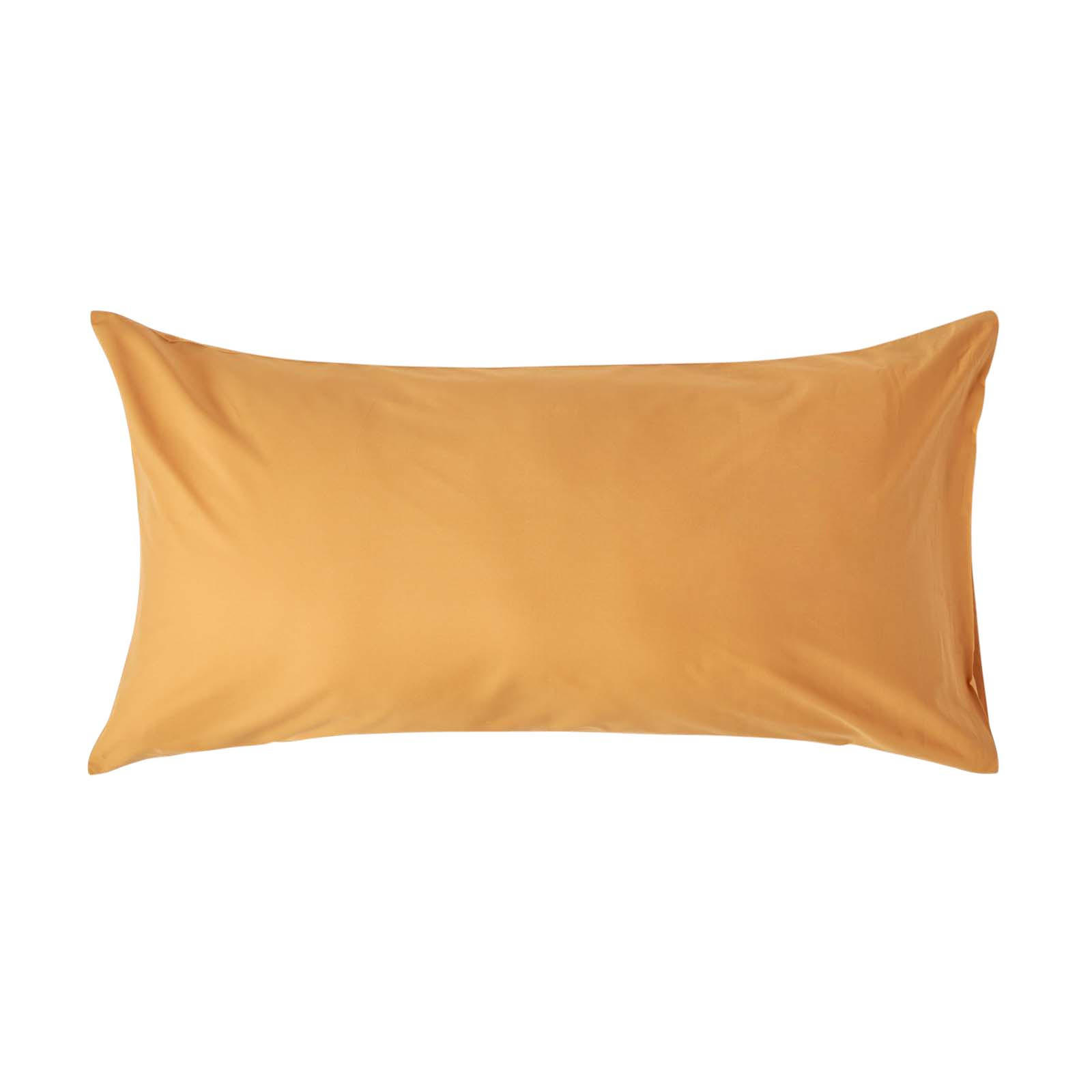 Homescapes Kissenbezug Gelb 50x90 cm