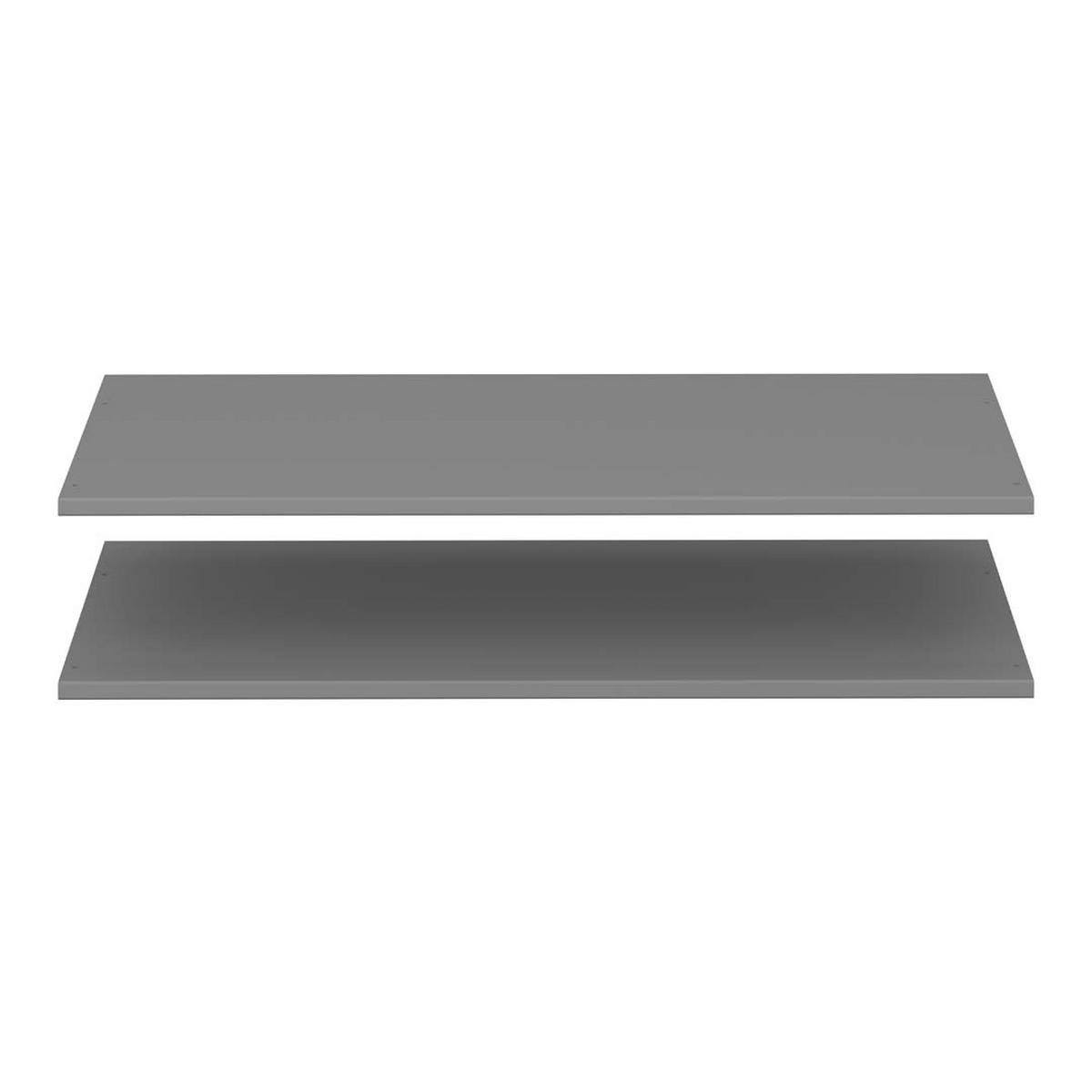 KLEIDERSCHRANK grau - Grau, Holzwerkstoff (89/195/50cm) - ebuy24
