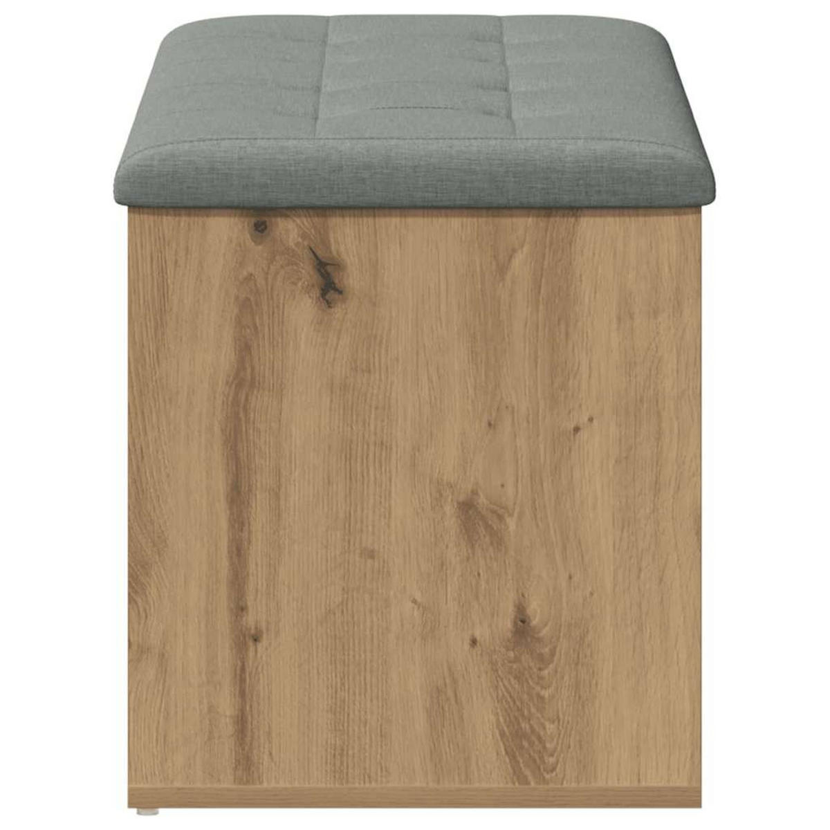 AUFBEWAHRUNGSBANK Artisan-Eiche 102/42/45 Cm Holzwerkstoff - Braun, Holzwerkstoff (42/45/102cm) - vidaXL