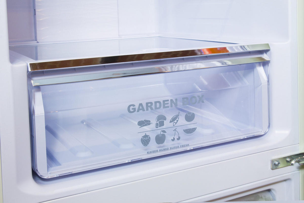 KÜHLSCHRANK KK 60825 RotEm, Bordeaux, 60 cm breit, 330 L, NoFrost, 199 cm - Bordeaux, Metall (59.5/199/73.5cm) - Kaiser Küchengeräte