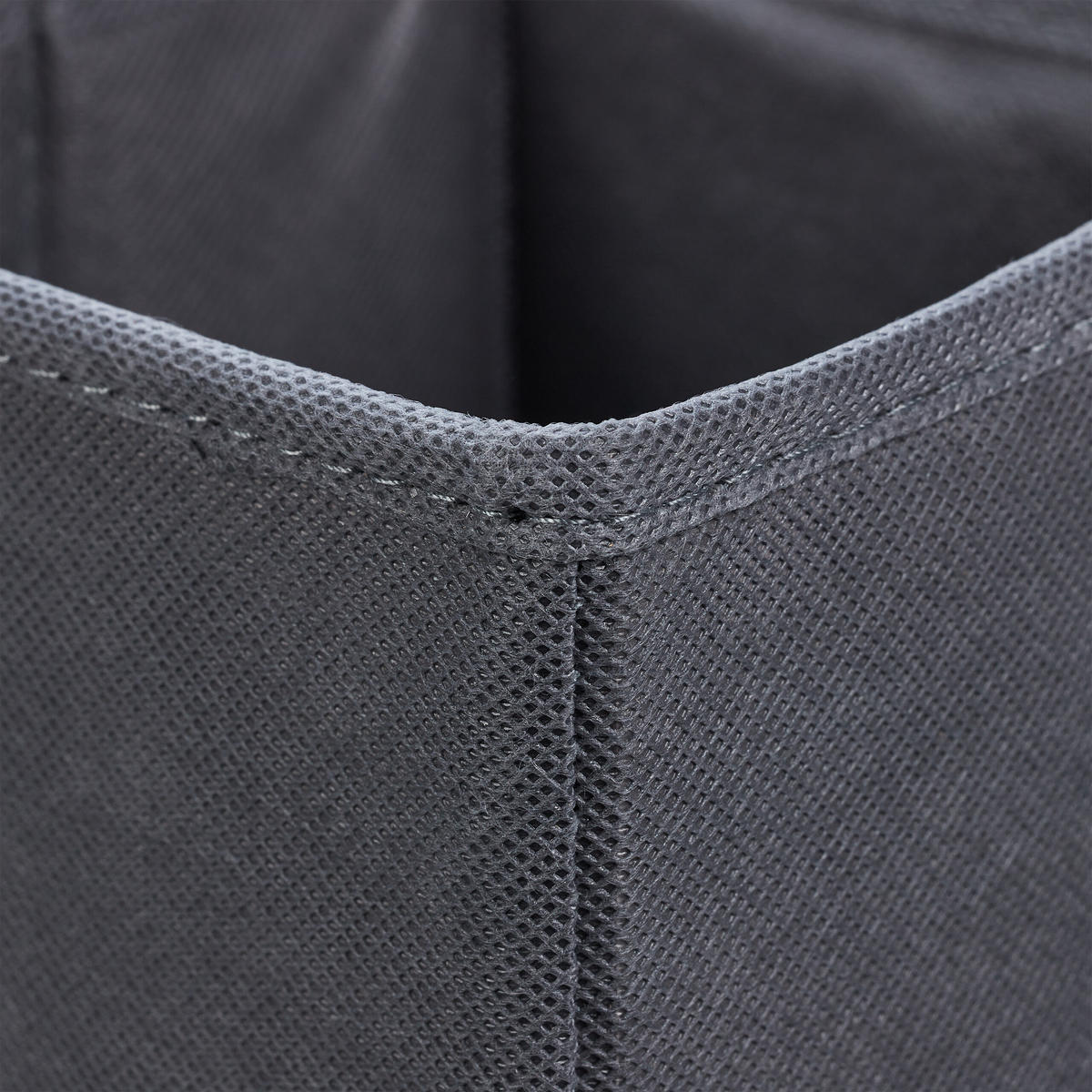 6-TLG.SCHUBLADENORGANIZER-SET - Grau, Wellpappe/Textil (28/12/28cm) - Relaxdays