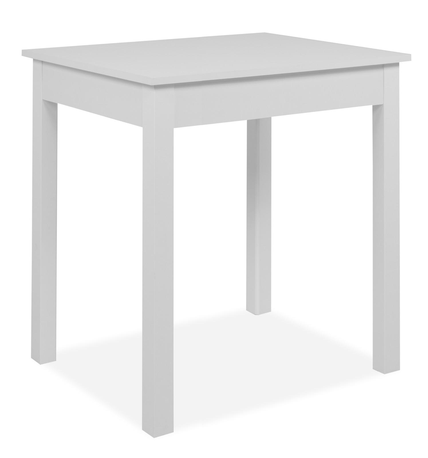 Furn.Design Esstisch Weiß 90x76x67 cm