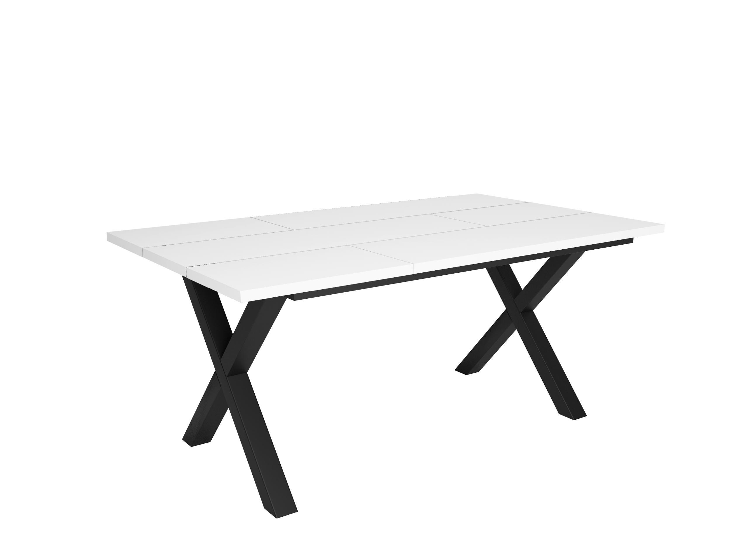 ESSZIMMERTISCH für 8 Gäste, weiß, 167/90/75cm - Weiß, Holzwerkstoff (90/167/75cm) - Skraut Home