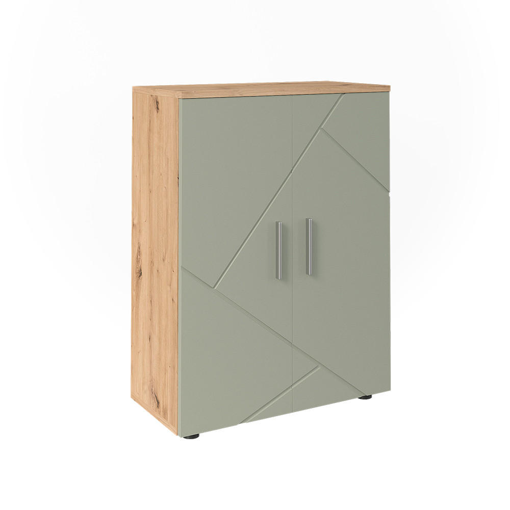 MIDI-SKÅP Irma Salvia grön 60x81 cm Salviagrön 81/60/30 cm