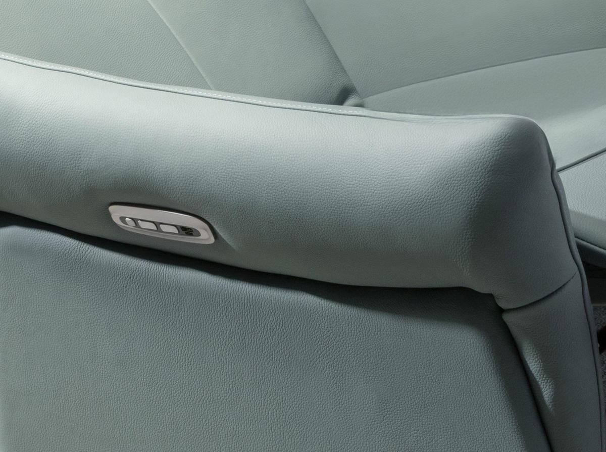 FERNSEHSESSEL Türkisgrüner Lederdrehsessel Relax 81/90/110 cm - Türkis/Schwarz, Leder/Fell (81/110/90cm) - ANGEL CERDA