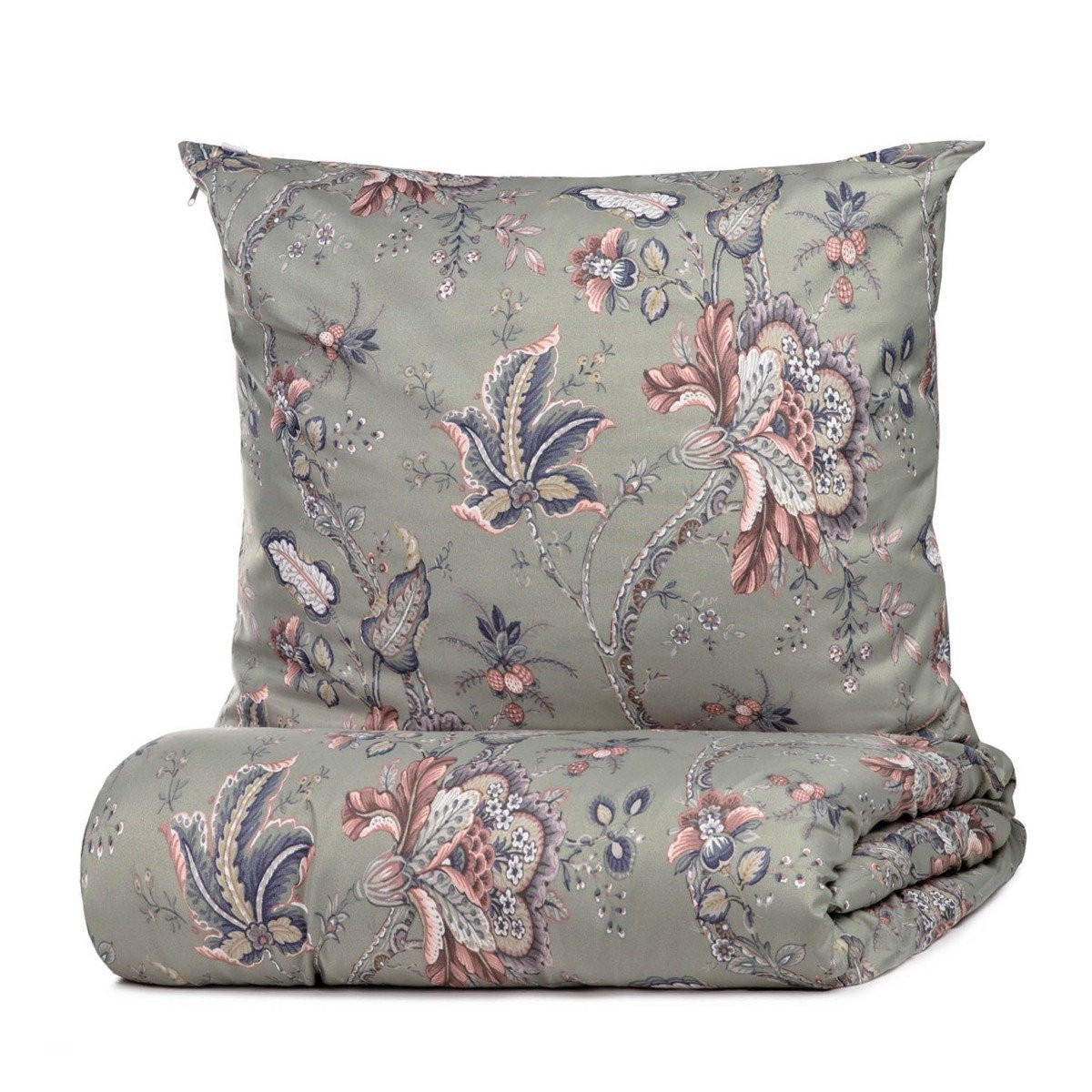BETTWÄSCHE Claras Mikrofaser grau 200/220 cm - Grau, Textil (200/220cm) - Homla
