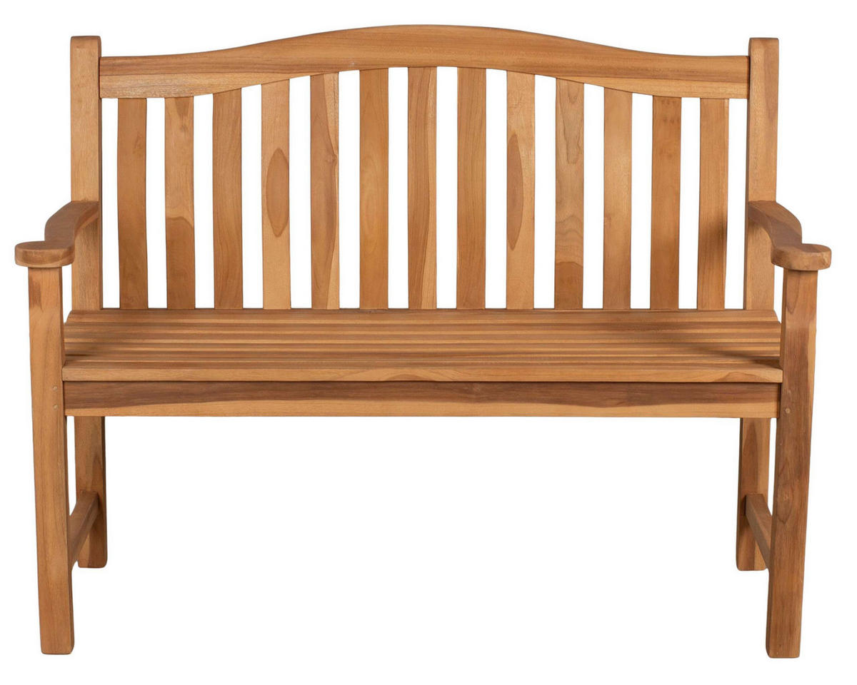 GARTENBANK Korfu - Naturfarben, Holz (120/94/60cm) - Mr. Deko
