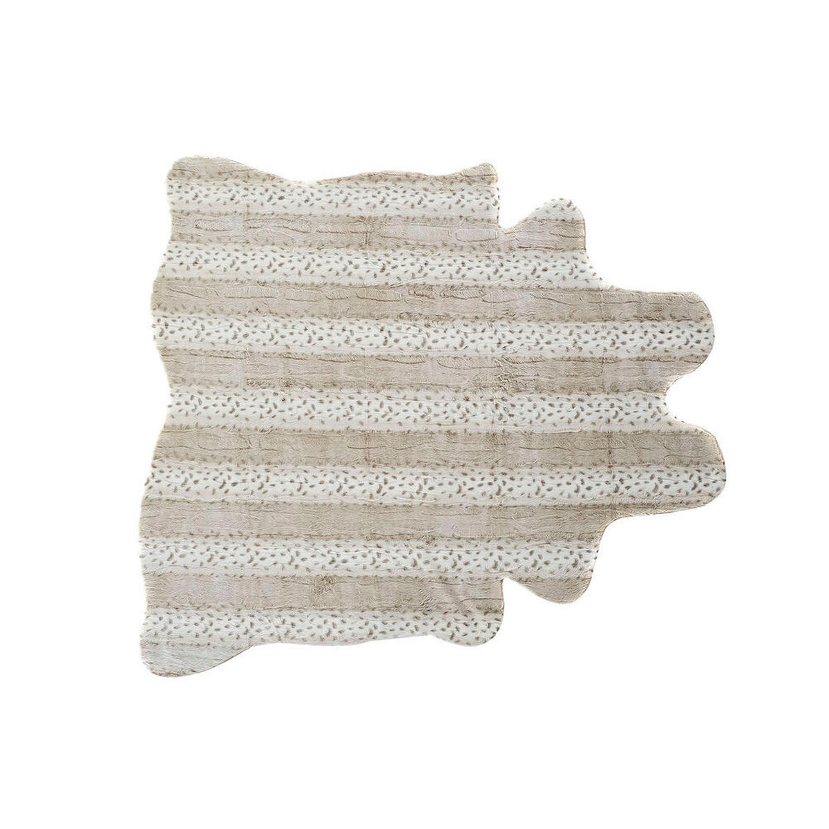 TEPPICH Beige (160 x 150 x 2 cm) - Braun, Kunststoff (160/150cm) - DKD Home Decor