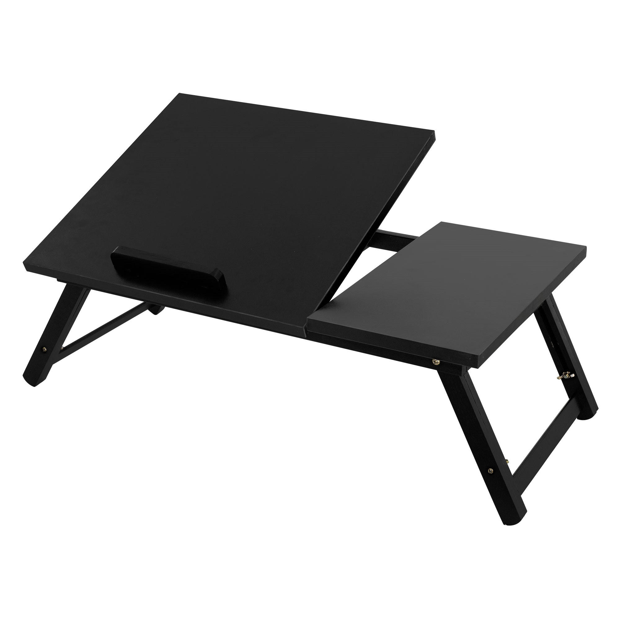 LAPTOPTISCH - Schwarz, Holzwerkstoff (74/34.5/26.5cm) - ML-DESIGN