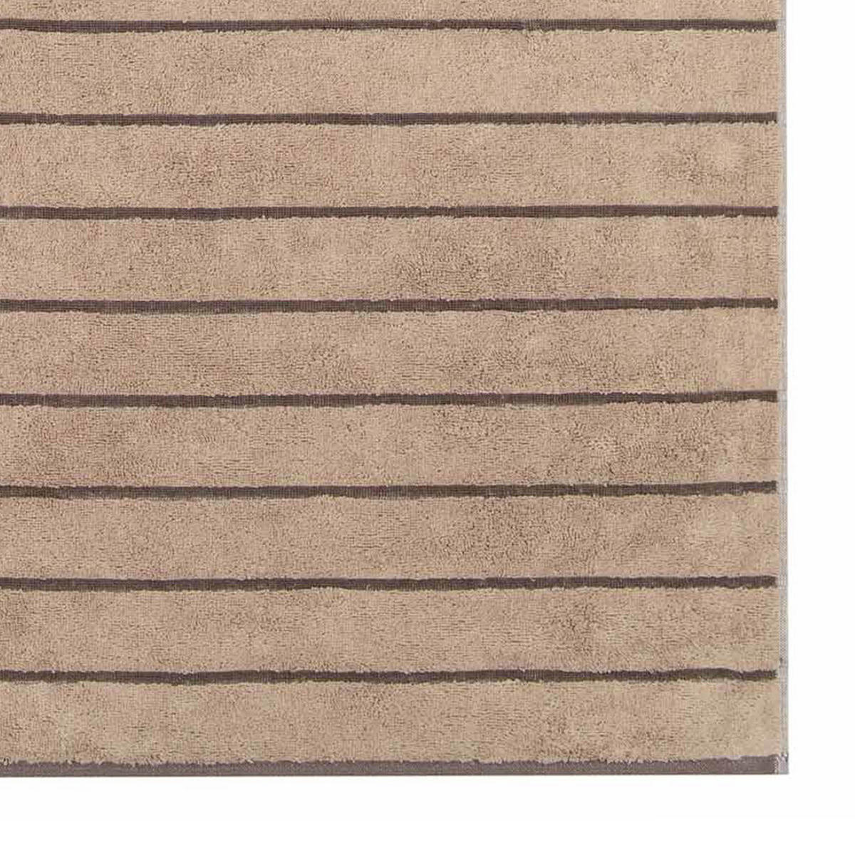 HANDTUCH BALANCE DOUBLEFACE 6232 SAND - 39 - Beige, Textil (50/100cm) - Cawoe