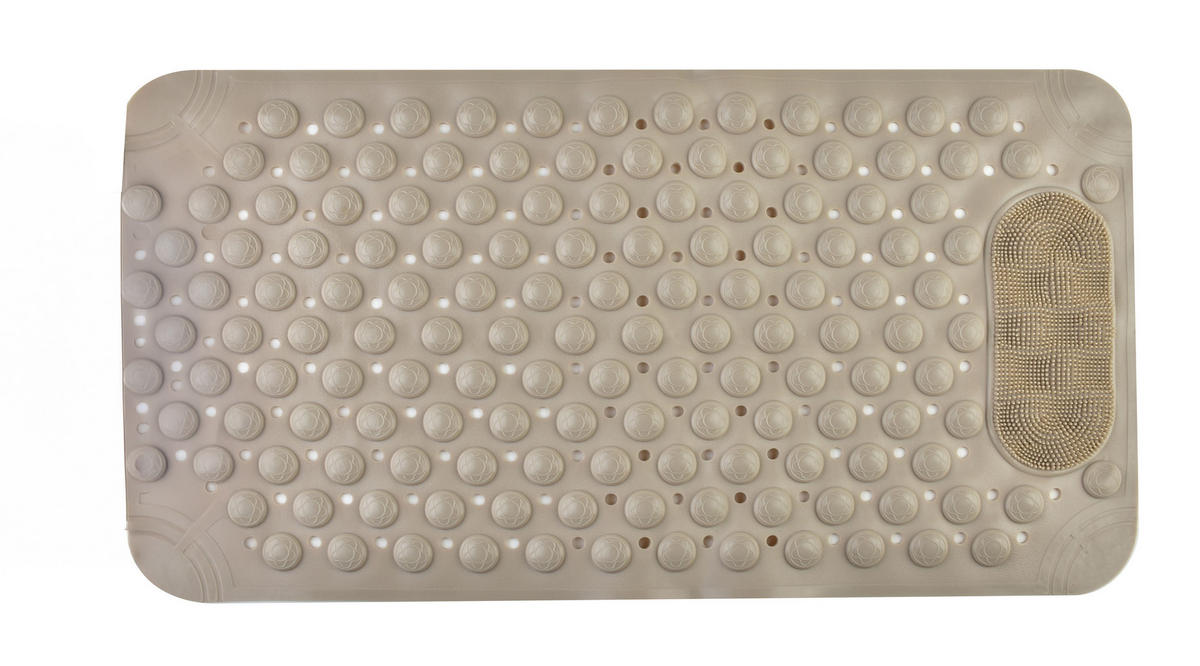 BADTEPPICH Zac Beige 70/36/2 cm Textilien - Beige, Textil (36/70cm) - Mondex