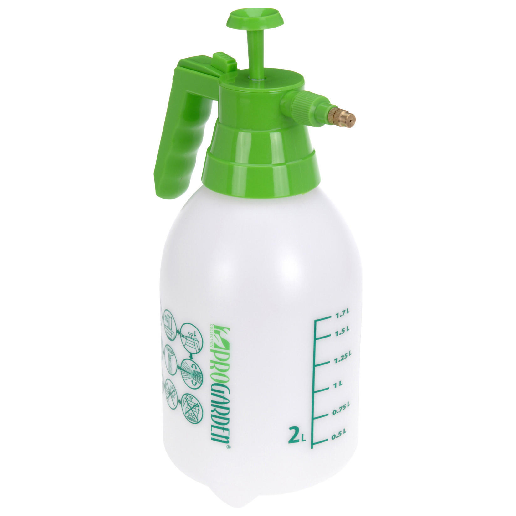 PUMPSPRÜHER 2 L - Grün, Kunststoff (13/31.8/17cm)