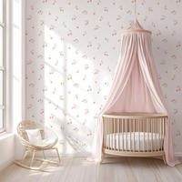 VLIESTAPETE Cherry, Kirschen love 50 cm x 10 m, rosa - Pink/Rosa, Papier (1000/50cm) - Lilipinso