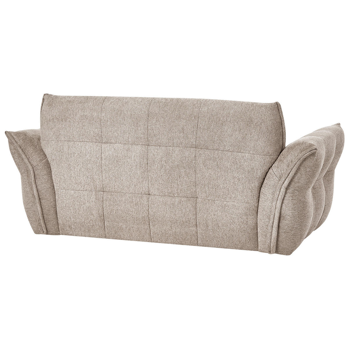 POHOVKA 2-místná Látka Taupe Halba - šedohnědá, textil (174/80/85cm) - Beliani