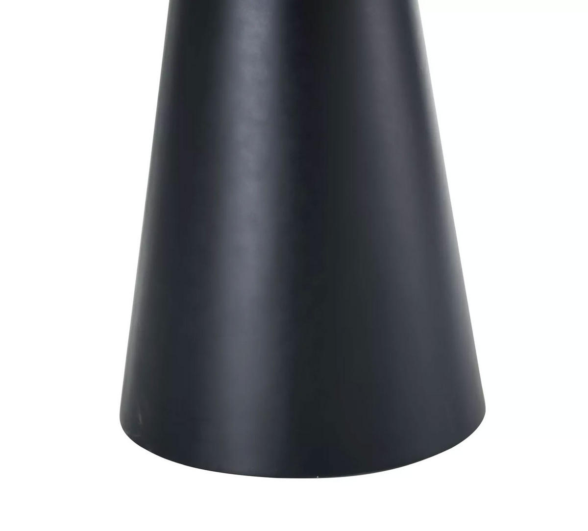 ESSTISCH Angel Eiche Natur / Schwarz 120 / 120 / 76cm - Schwarz/Braun, Holz/Holzwerkstoff (120/120/76cm) - Feldmann-Wohnen