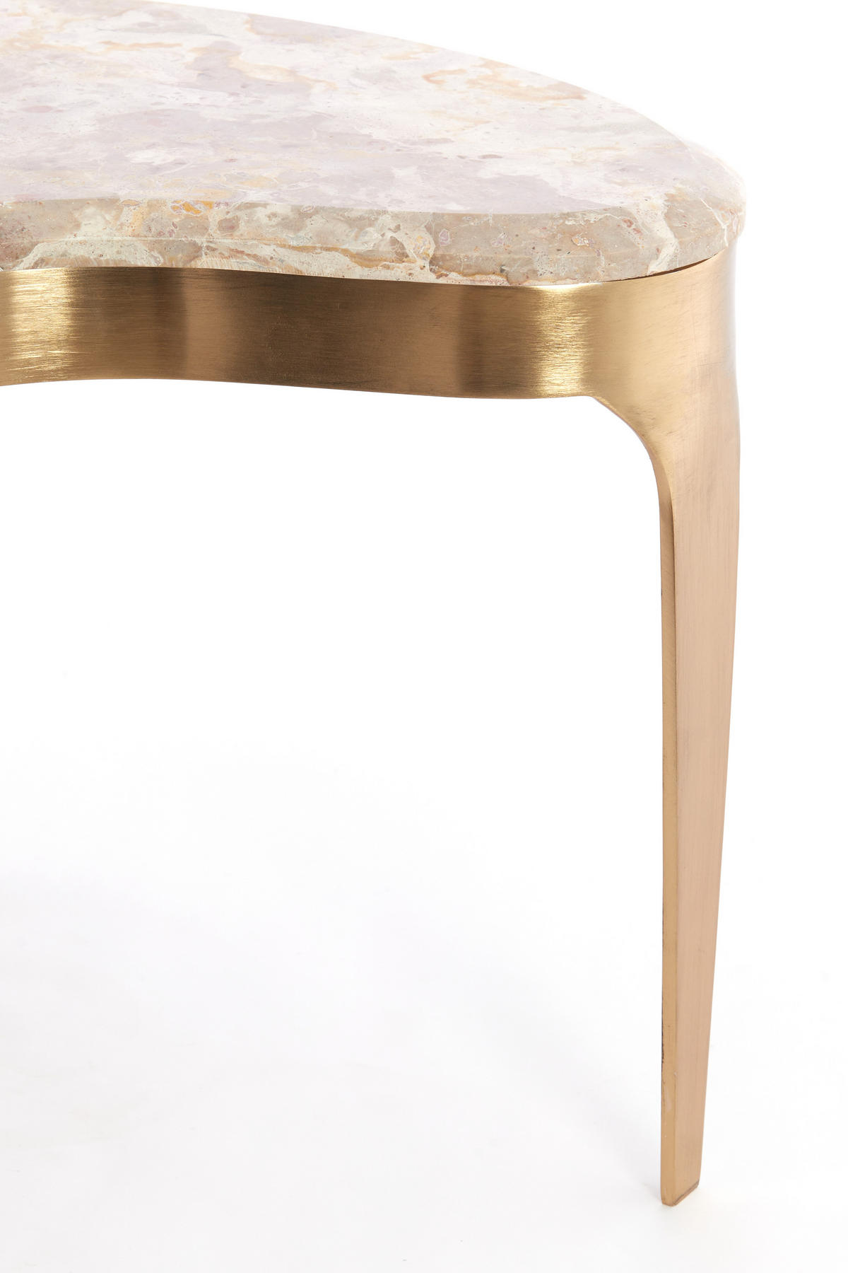 COUCHTISCH Giulio Braun 51/33/36 cm - Braun, Metall (51/33/36cm) - Light & Living