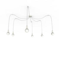 HÄNGELEUCHTE - Weiß Hochglanz, Metall (6/6/6cm) - Lumicom