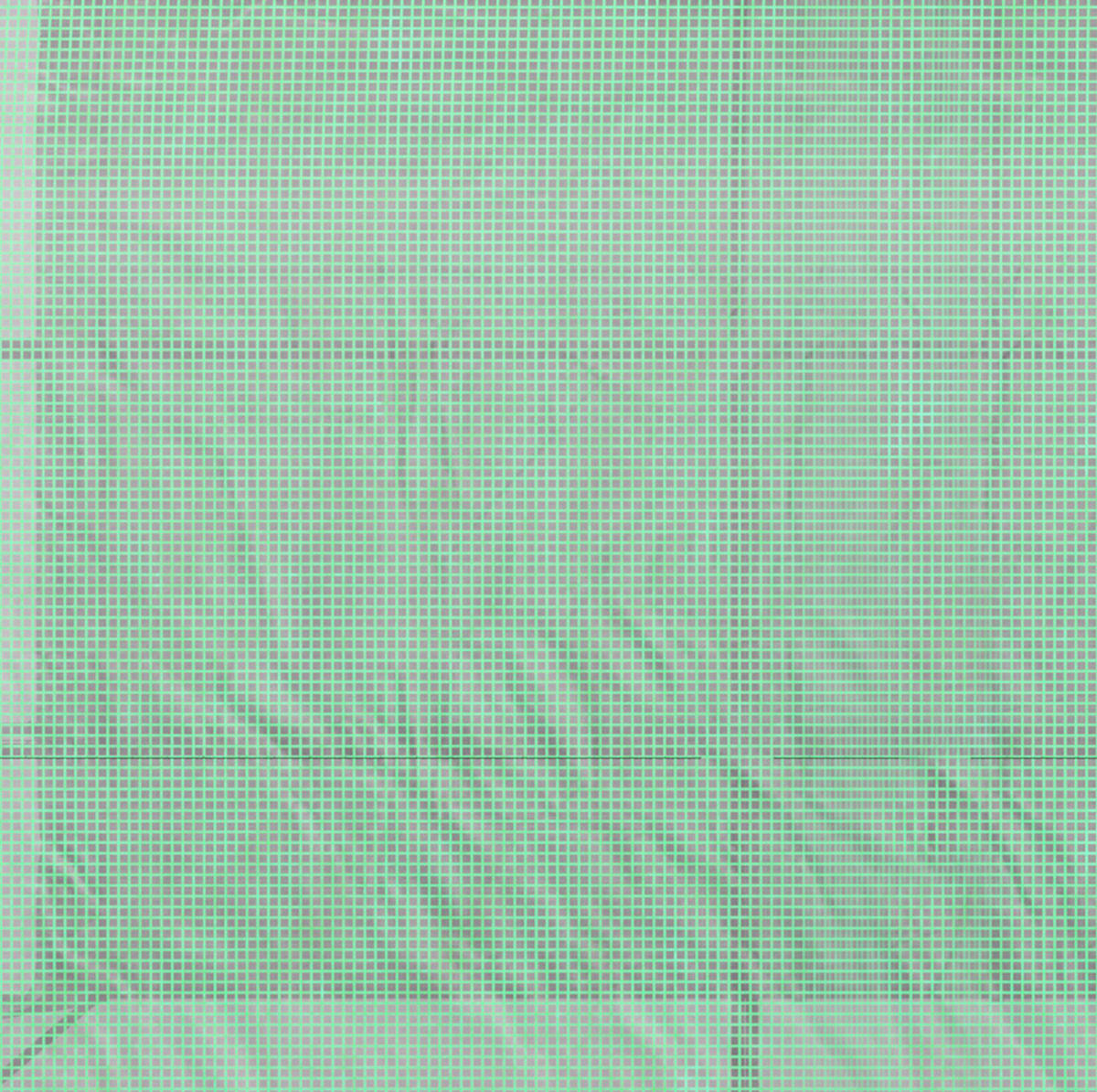 GEWÄCHSHAUS aus Kunststoff 300x150x213 cm in Grün mit Regalen - Grün, Kunststoff (150/213/300cm) - Modfu