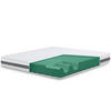 MATRATZE DOPPELTE King Size 200x210 Memory Orthopädisch, Antibakteriell, Anti-Milben, Anti-Allergie.| Höhe 16 cm - Weiß, Textil (200/210cm) - The White Stone