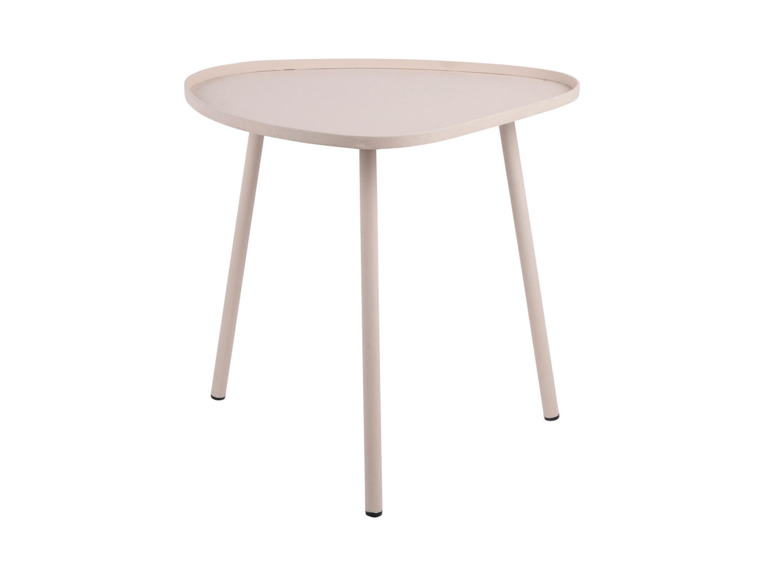 BEISTELLTISCH Boaz 54/49/49 cm - Grau, Metall (54/49/49cm) - Leitmotiv