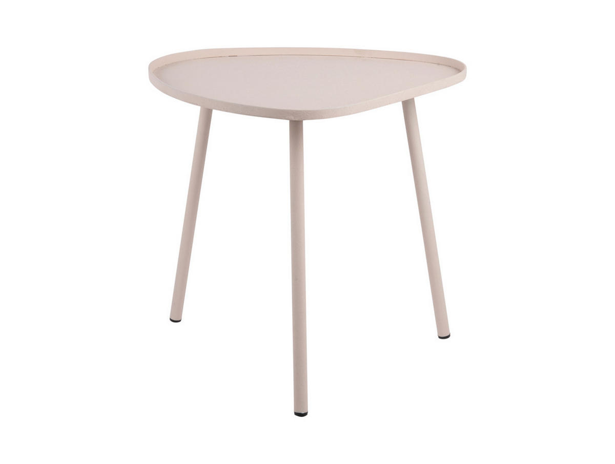 BEISTELLTISCH Boaz 54/49/49 cm - Grau, Metall (54/49/49cm) - Leitmotiv