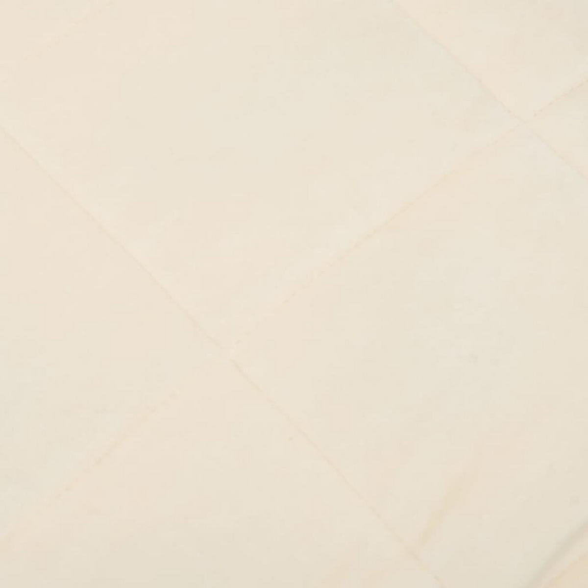 GEWICHTSDECKE Hellcreme 200/220 Cm 9 Kg Stoff - Creme, Textil (200/220cm) - vidaXL