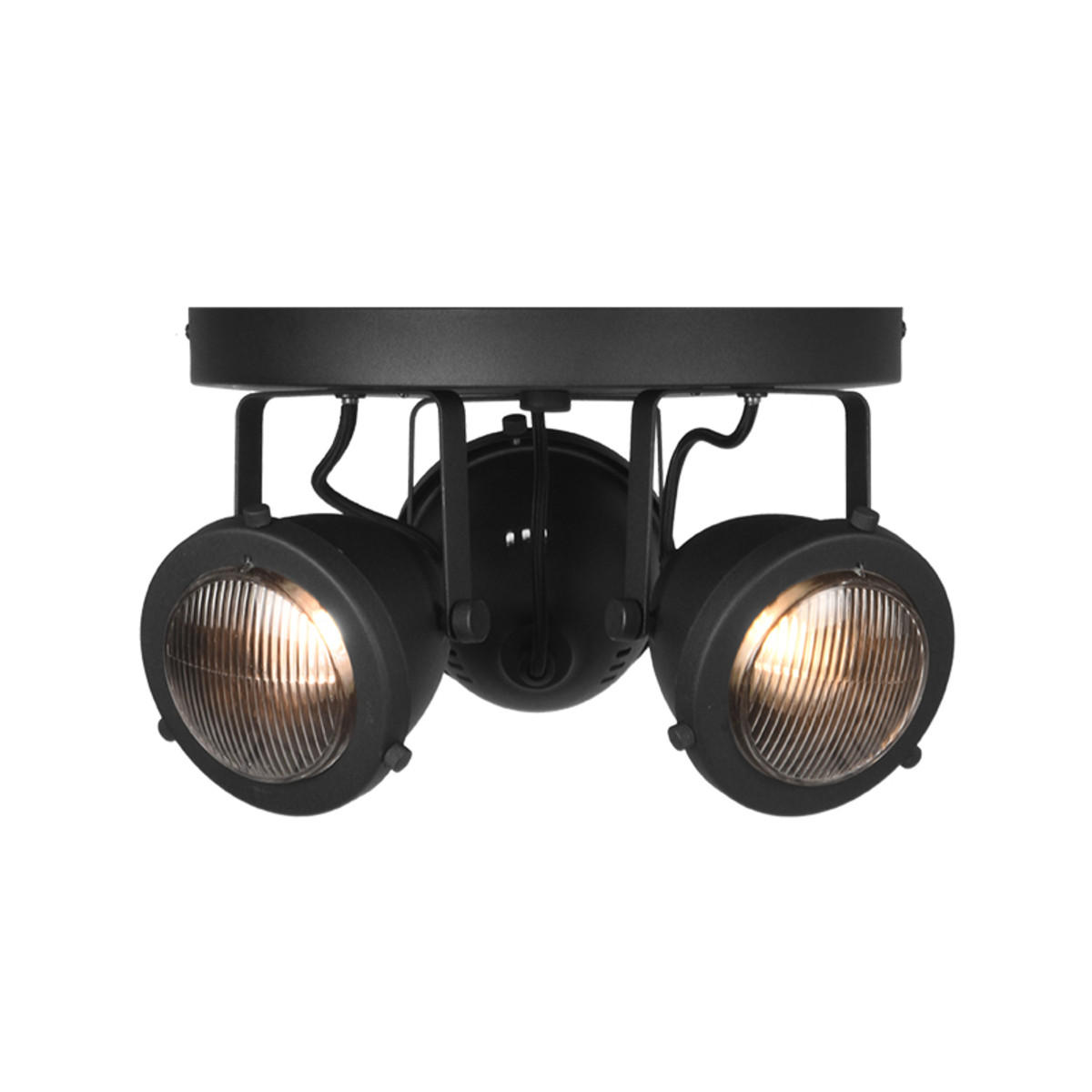 Label51 Spot Schwarz 30x16x30 cm