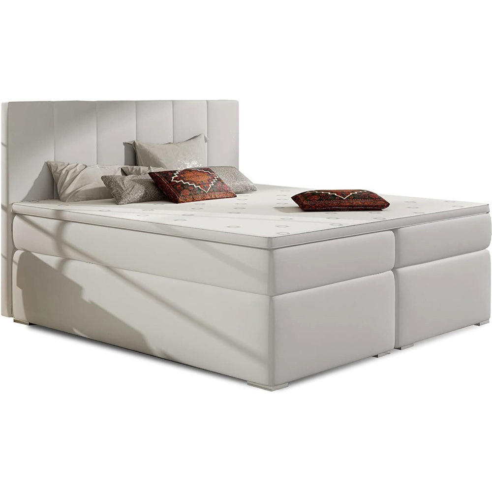 Best For Home Boxbett Weiß 140x200 cm