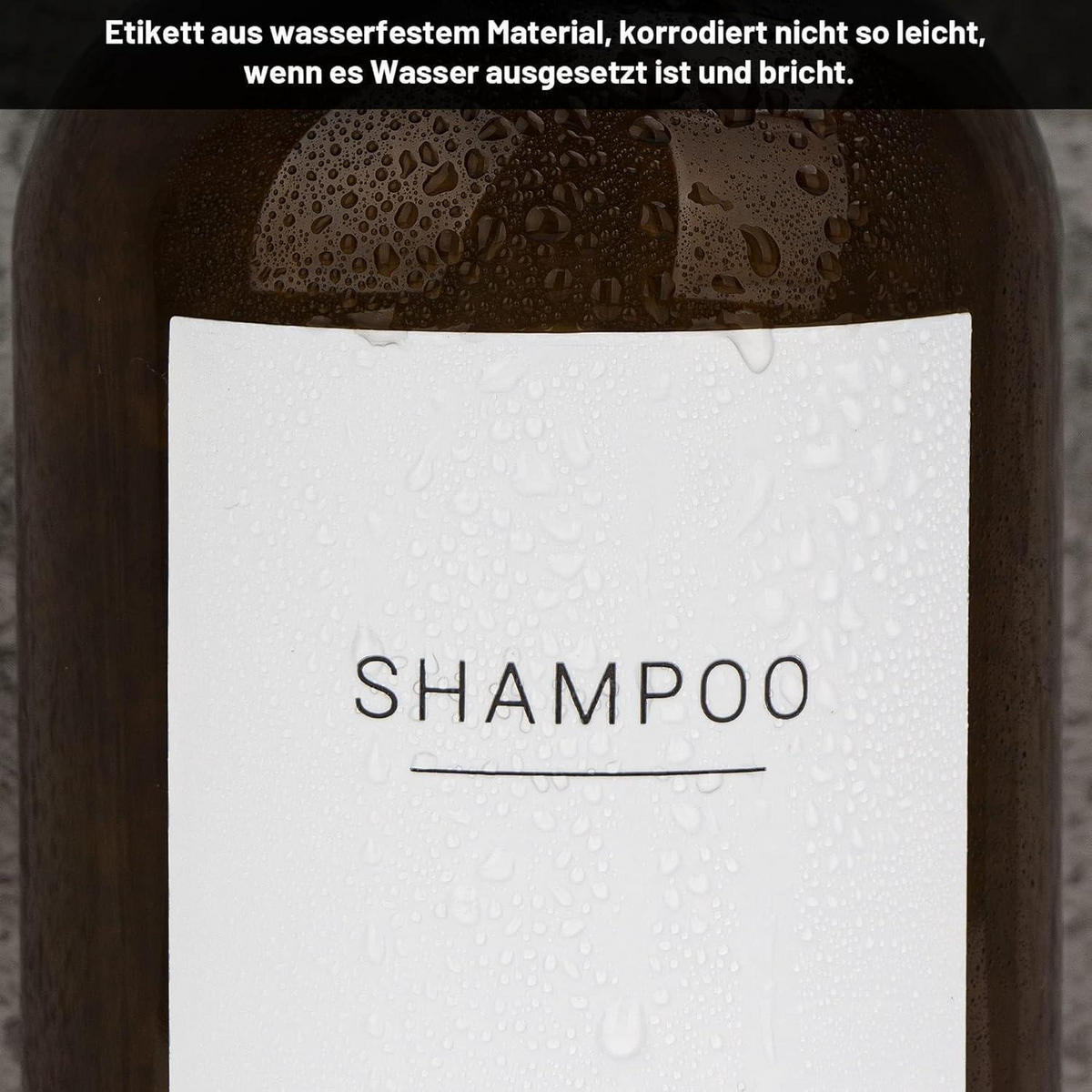 SEIFENSPENDER 3er-Set 500ml PET mit Wandhalterung - Braun, Kunststoff (7.4/16.7/7.4cm)