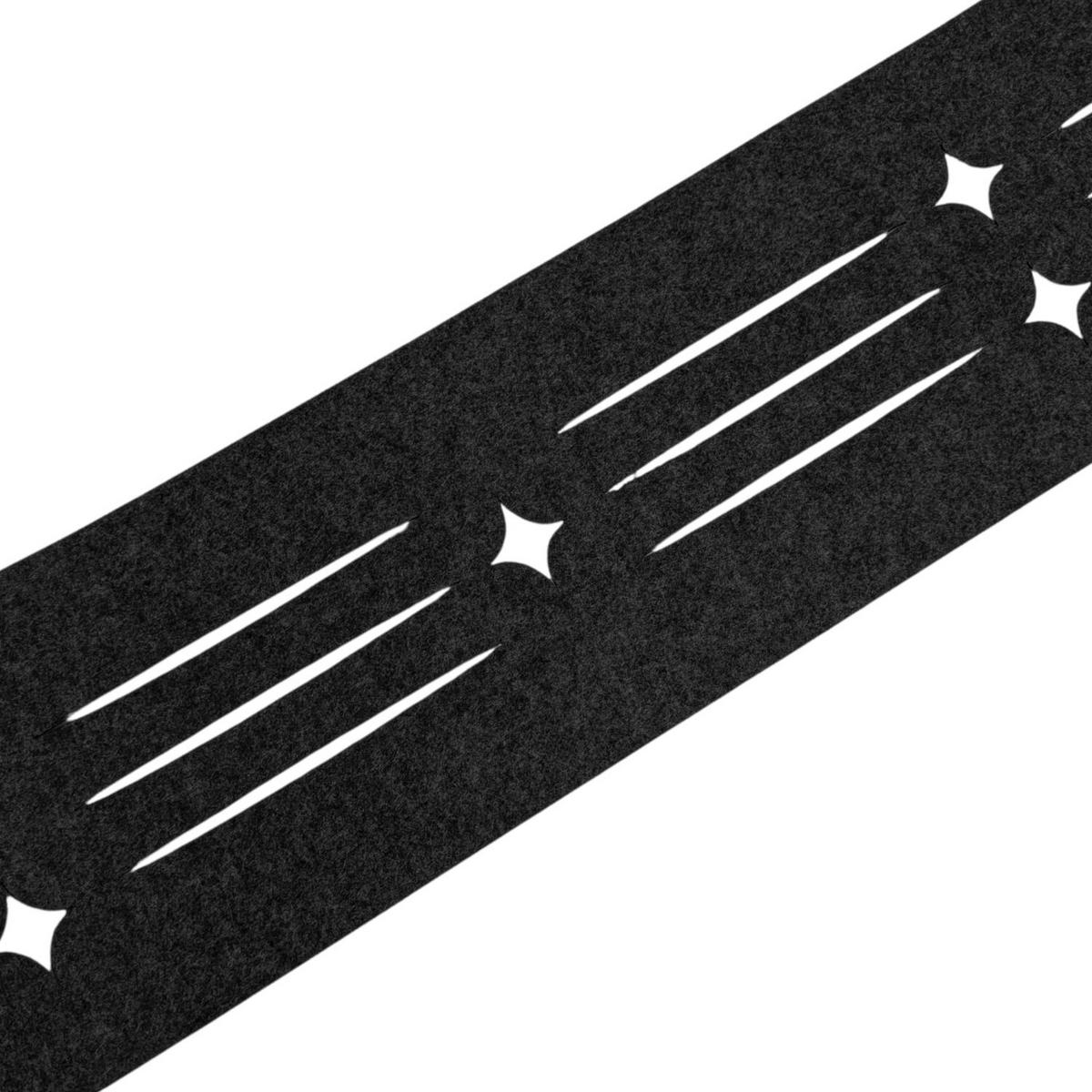 SICHTSCHUTZSTREIFEN Design Vlies Dekor Starline Einzelstreifen Hellgrau 2,55m - Hellgrau, Kunststoff (260/19cm) - ZAUN|ZU