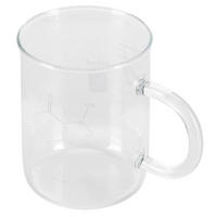 MESSBECHER Glas 450 ml mit Griff und Skala - Transparent, Glas (0.45L)
