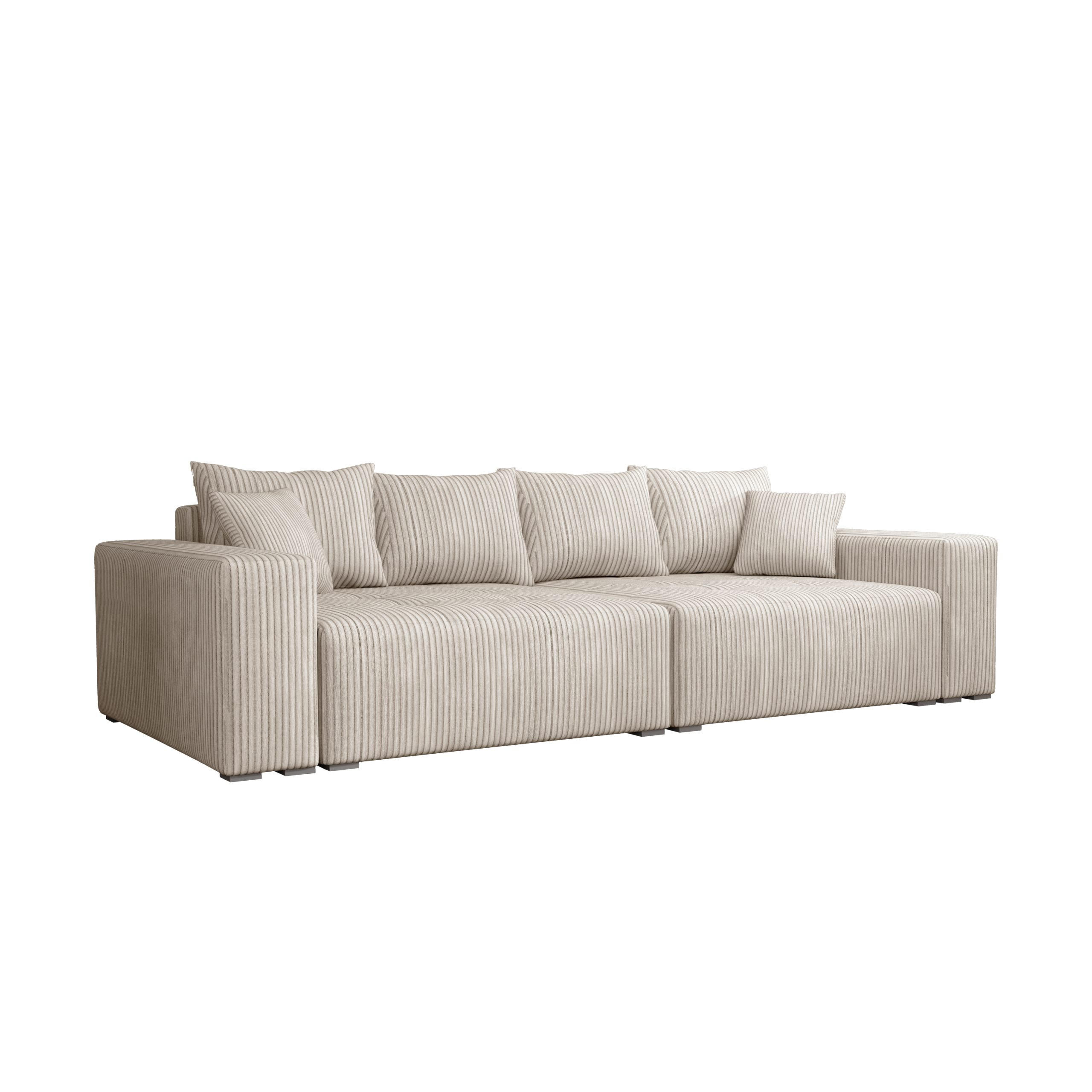 Fedve Schlafsofa Creme 300x97x140 cm