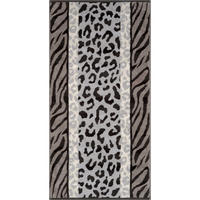 HANDTÜCHER NOBLESSE ANIMAL 1090 METAL - 77 - Grau, Textil (80/150cm) - Cawö