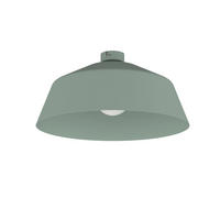 DECKENLEUCHTE - Grün, Metall (50/50/30cm) - Lumicom