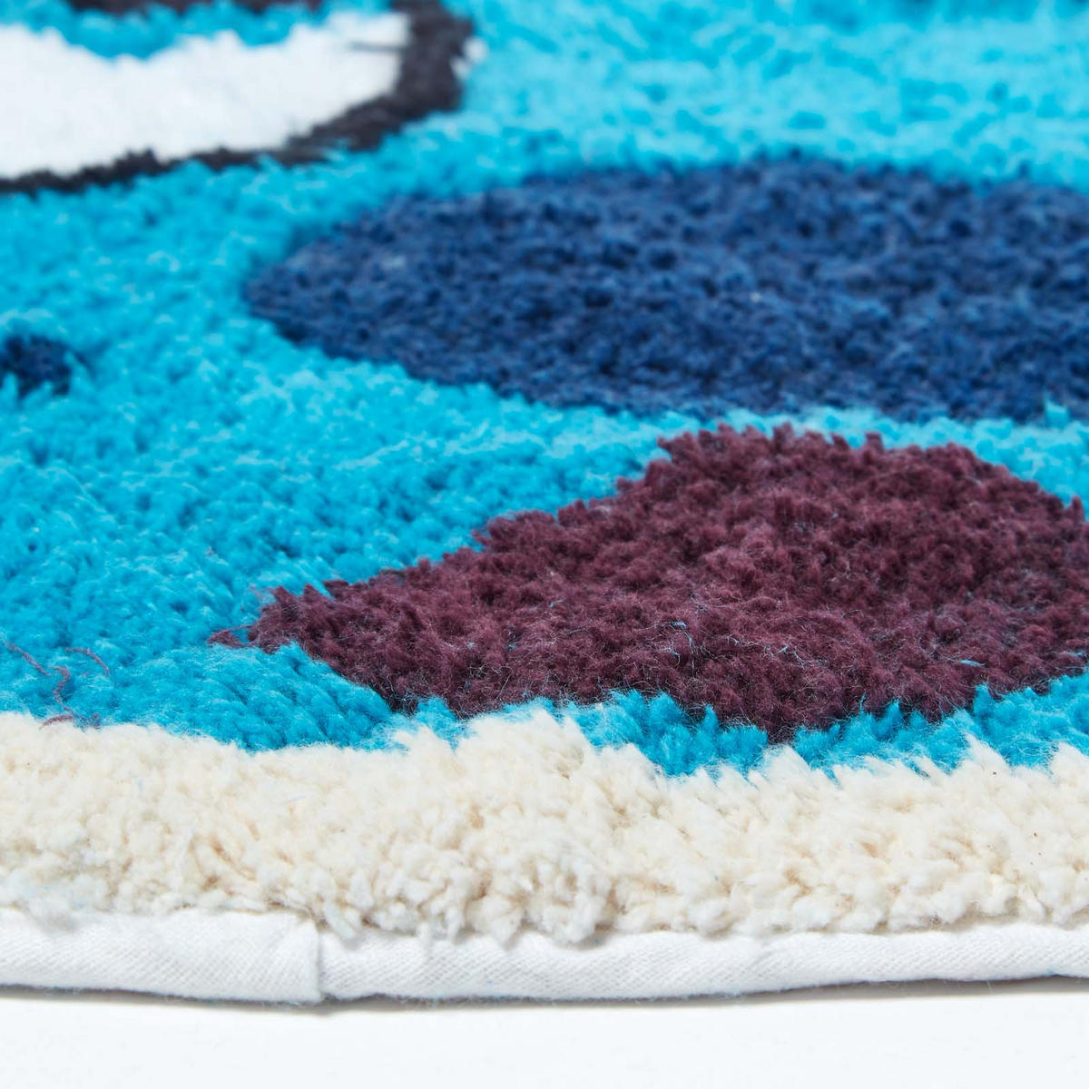 KINDERTEPPICH Fisch, Baumwolle 40/75 cm - Multicolor, Textil (40/75cm) - Homescapes