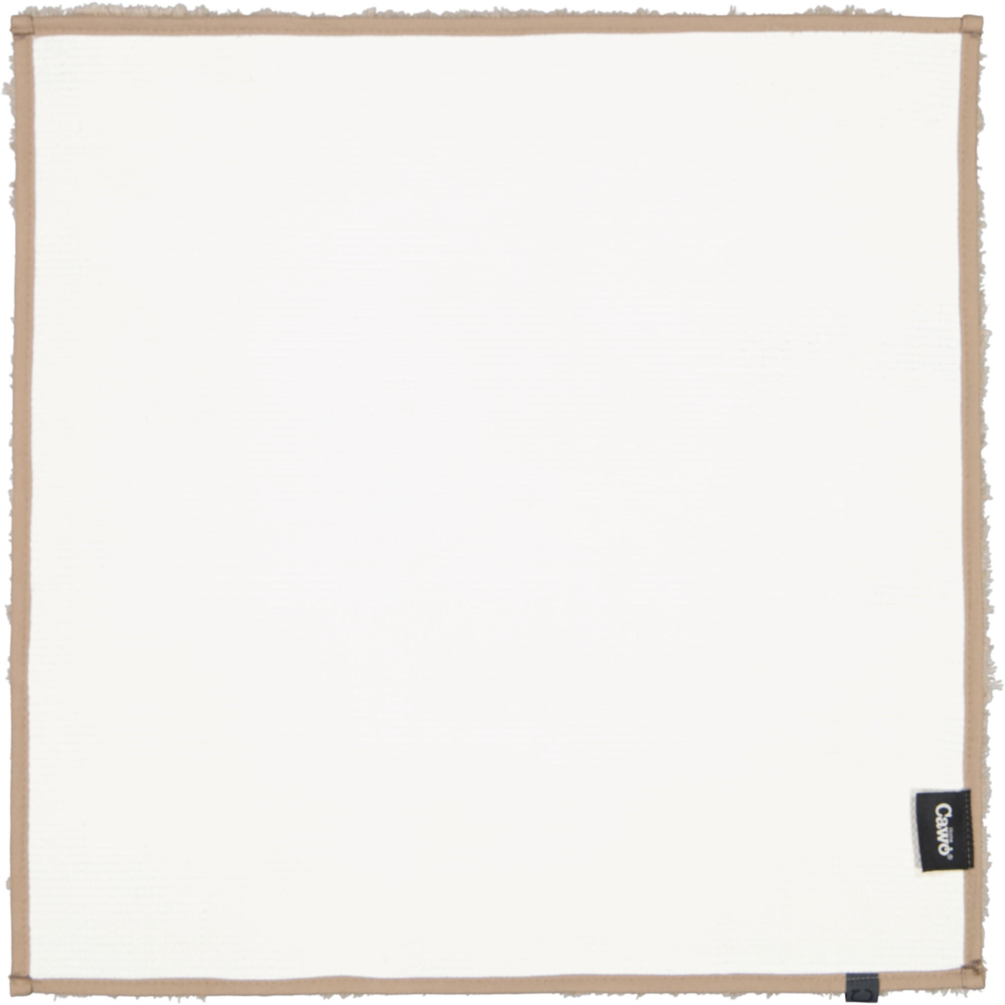 BADTEPPICHE SOLID 1009 CAPPUCCINO - 339 - Braun, Textil (60/60cm) - Cawoe