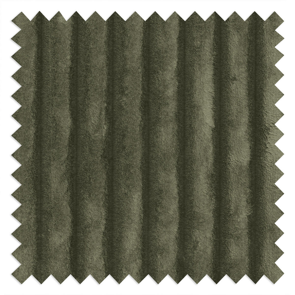 ECKSOFA mit Longchair - Cord - Schwarz/Grün, Kunststoff/Textil (284/178cm) - home24
