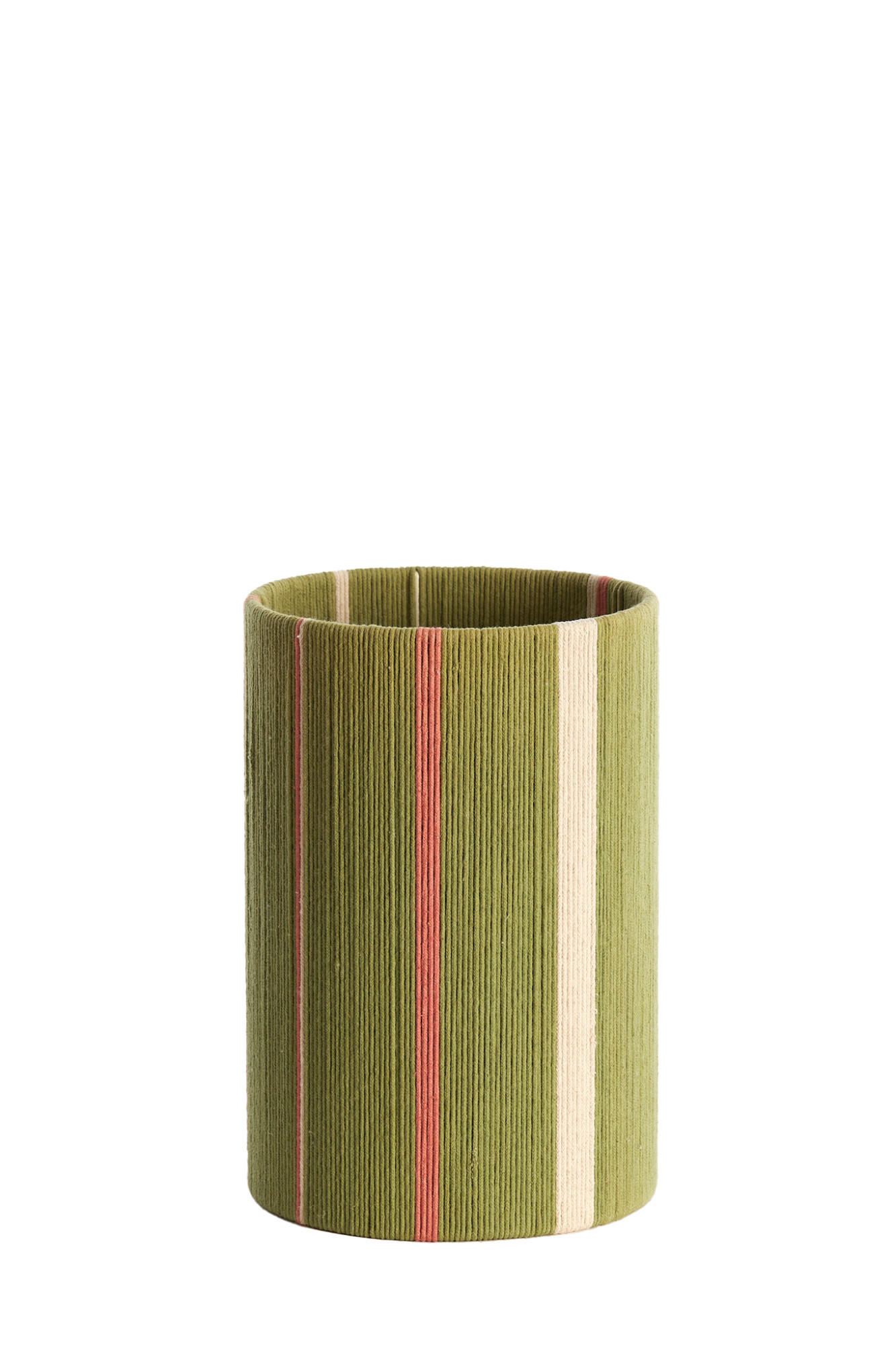 LAMPENSCHIRM Medan Grün Ø20/30 cm - Grün, Textil (20/20/30cm) - Light & Living