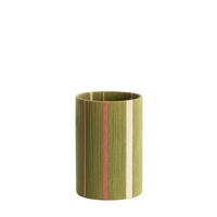 LAMPENSCHIRM Medan Grün Ø20/30 cm - Grün, Textil (20/20/30cm) - Light & Living