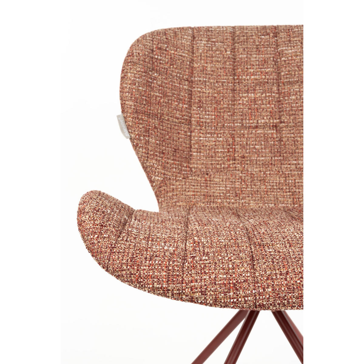 ESSZIMMERSTUHL OMG Rot - 2 er Set - Rot, Kunststoff (51/79/59cm) - Zuiver