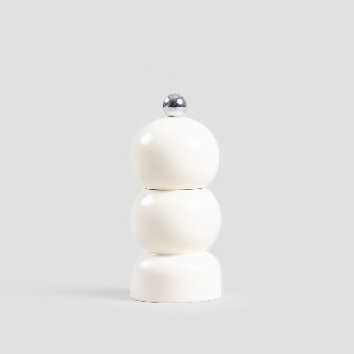 GEWÜRZMÜHLE Spice Bubble creme 12 cm 2er-Set - Creme, Kunststoff (5/12/5cm) - Homla