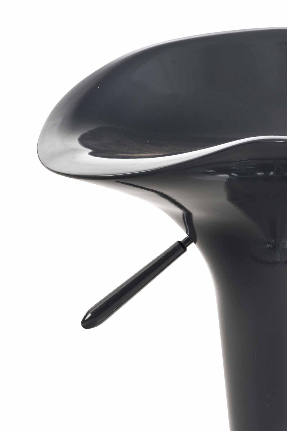 BARHOCKER Kunststoff Grau - Chromfarben/Grau, Kunststoff/Metall (37/87/37cm) - CLP