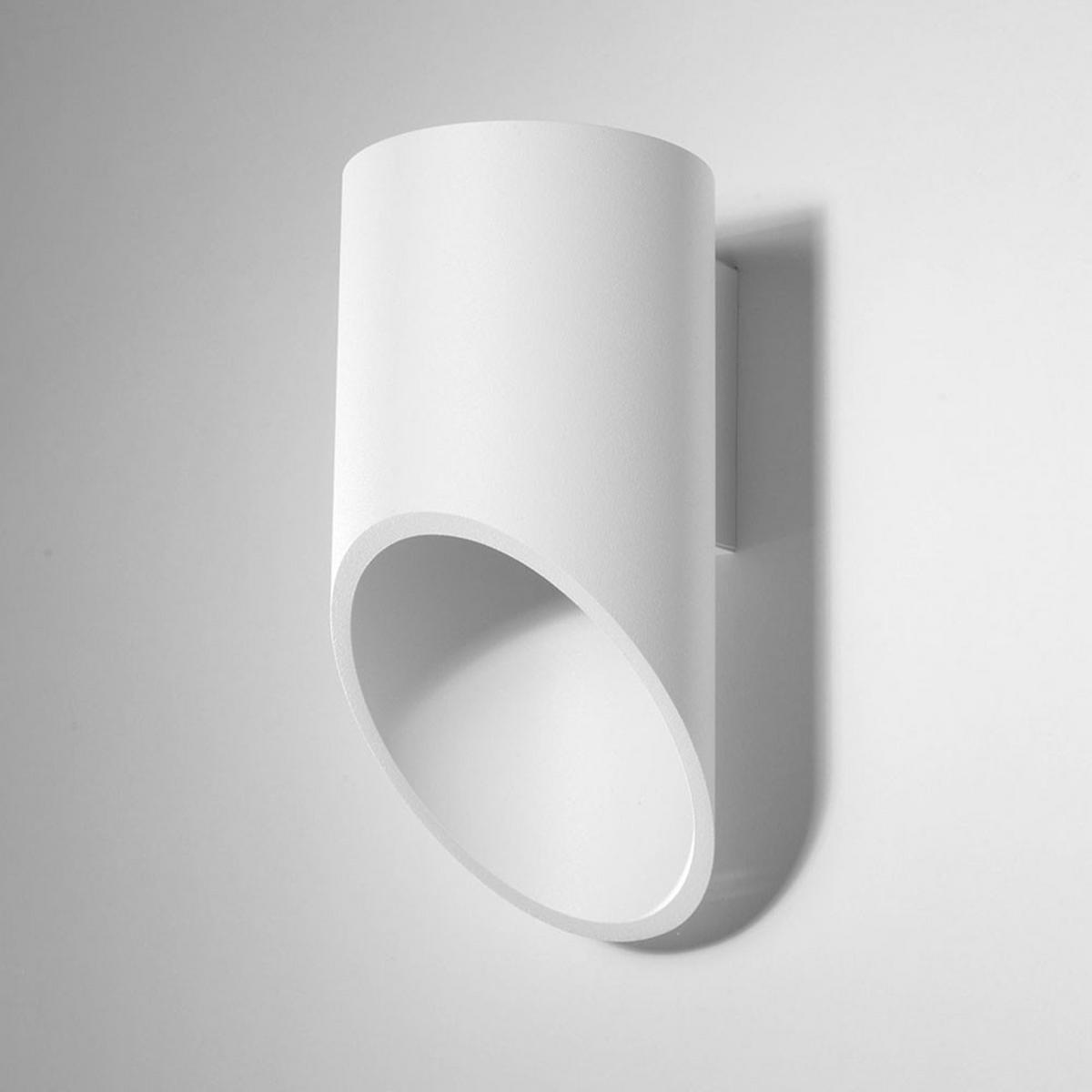 WANDLEUCHTE Aluminium Weiß Up & Down - Weiß, Metall (12/20/10cm)