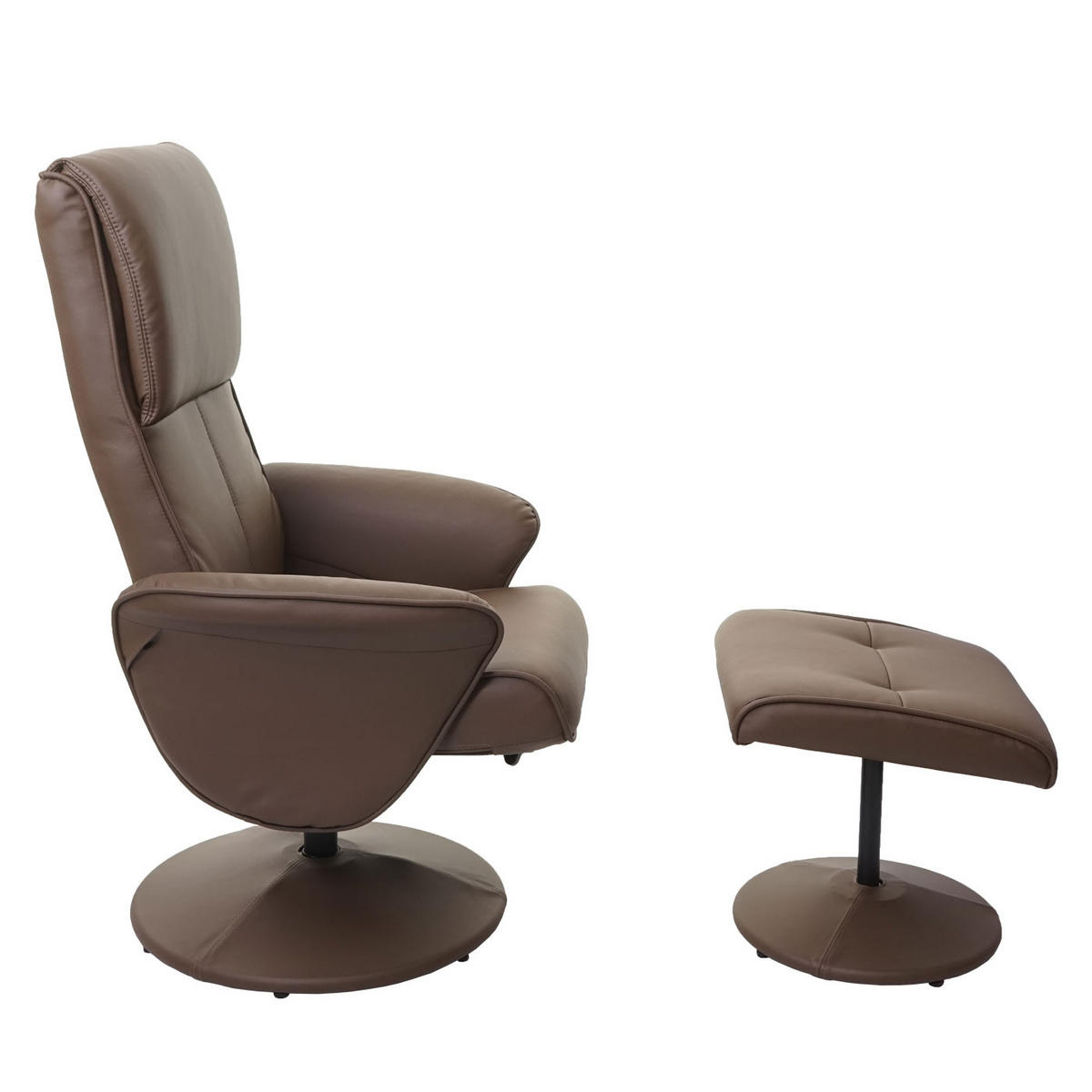 RELAXSESSEL taupe - Taupe, Textil (75/114/125cm) - MCW