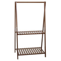 PFLANZENREGAL Braun - Braun, Holz (70/130/44cm) - MCW