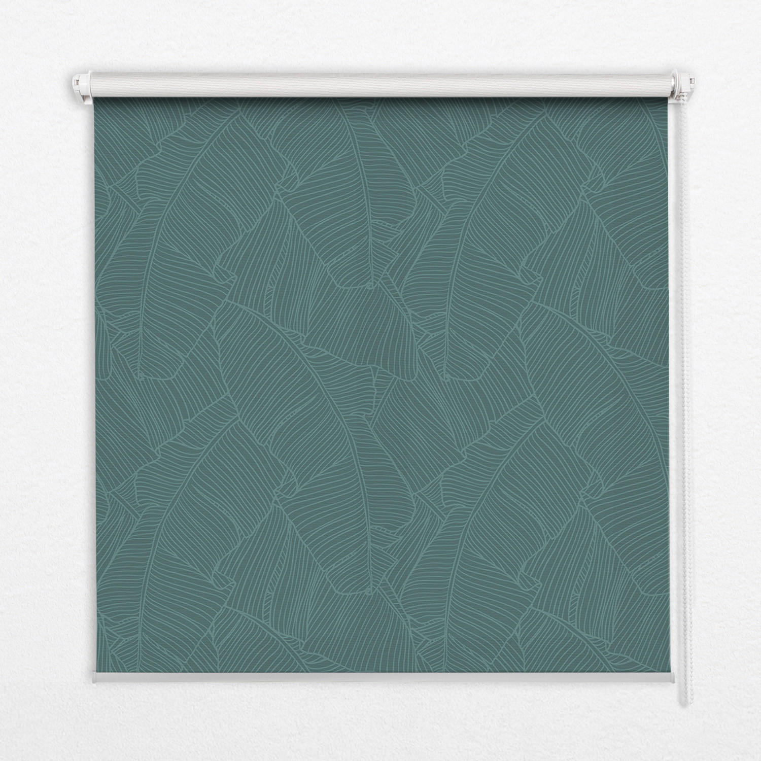 TULUP VNÚTORNÁ roleta - okenná roleta - roleta - 110x140 cm - Zelené palmové listy