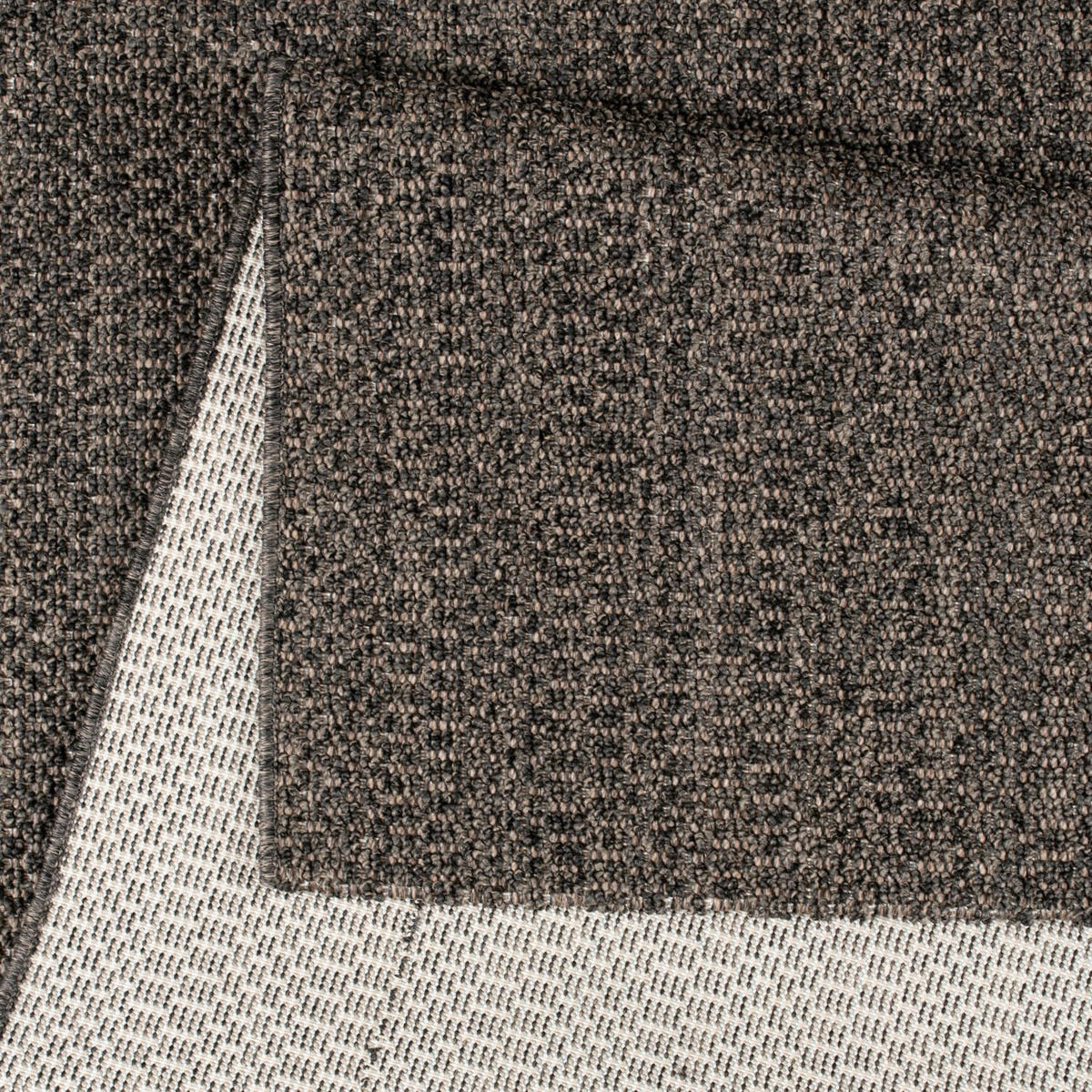 OUTDOORTEPPICH Boho Anthrazit 120 x 160 cm - Anthrazit, Kunststoff (120/160cm) - TT Home