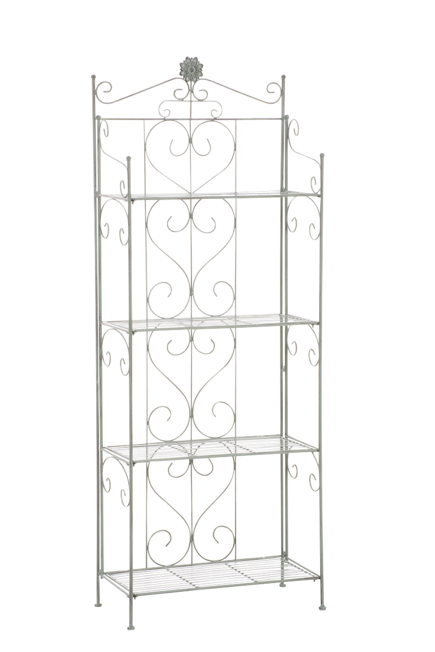 REGAL Lenna antik-grün - Grün, Metall (60/160/30cm) - TPFGarden
