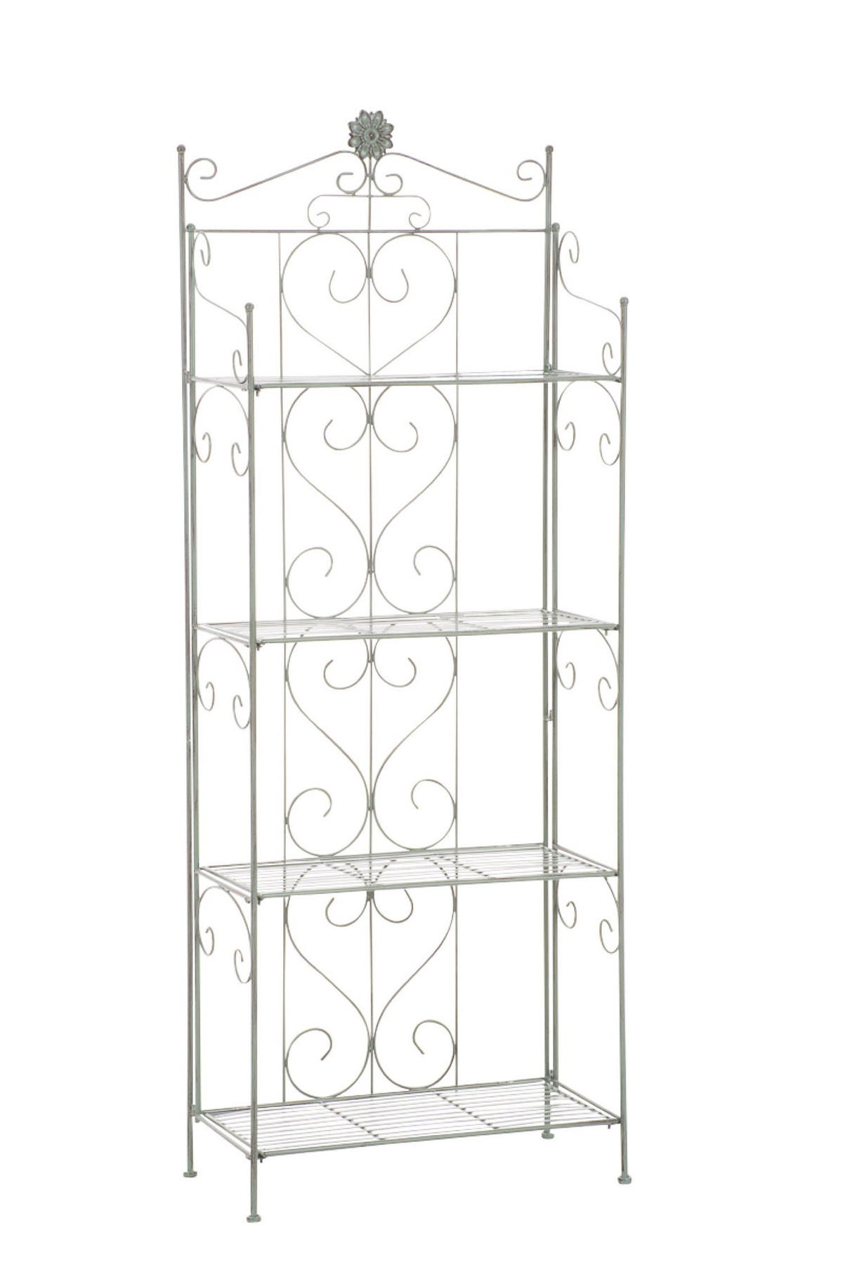 REGAL Lenna antik-grün - Grün, Metall (60/160/30cm) - TPFGarden