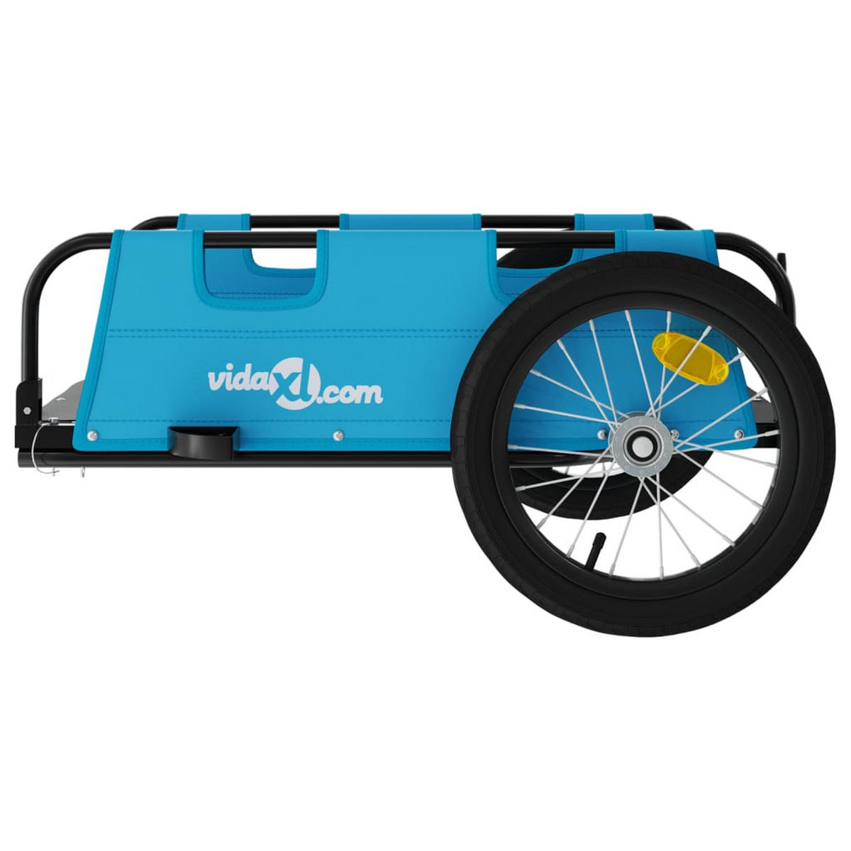 FAHRRADANHÄNGER Blau Oxford-Gewebe Und Eisen - Blau, Metall (63/36/126cm) - vidaXL